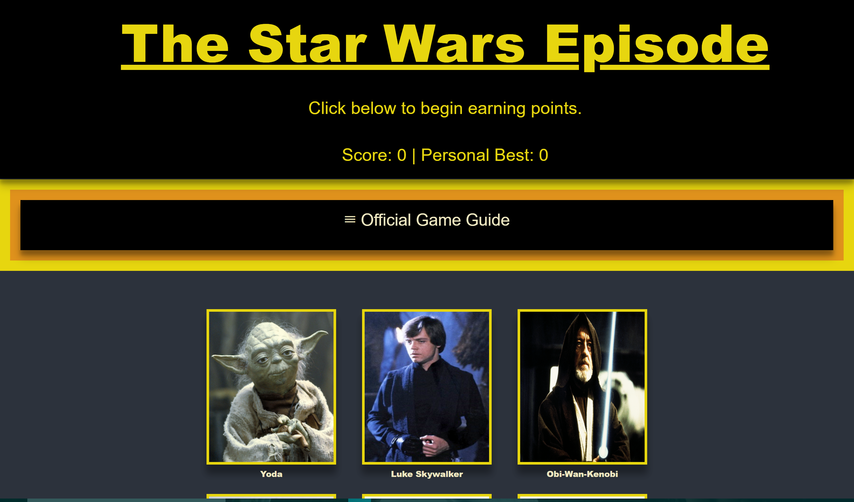 Star Wars React App Image